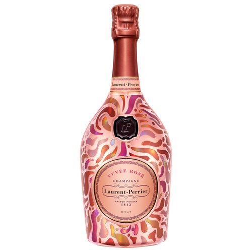 Laurent Perrier Cuvee Rose Petal Robe Limited Edition Champagne 75cl